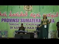 Mahliza Azwinda Lubis - Yarid | Seleksi Qasidah Sumut 2018