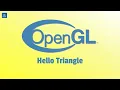 OpenGL C Drawing First Triangle Ep 3