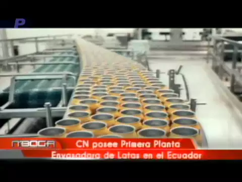 CN posee primera planta envasadora de latas en el Ecuador