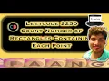 Count Number of Rectangles Containing Each Point Leetcode 2250 Maths Contest 290