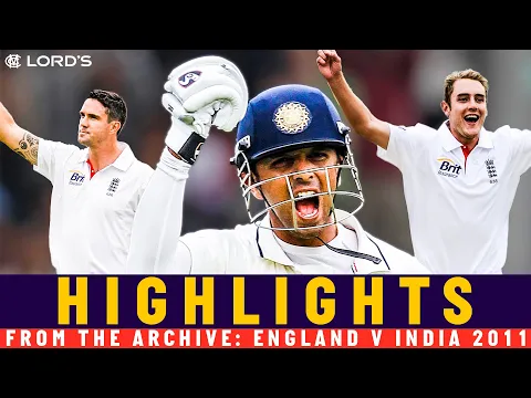 Download MP3 Pietersen 202* and Majestic Dravid Ton! | Classic Match | England v India 2011 First Test | Lord's