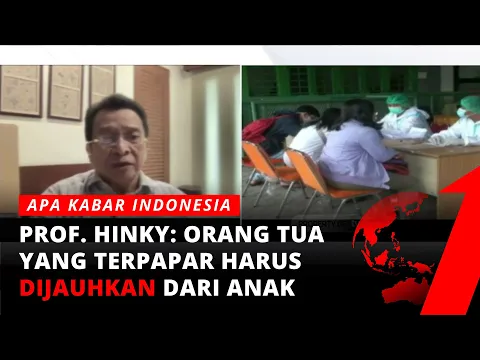 COVID-19 Intai Anak-anak, Prof. Hinky: Orang Tua Ajarkan Prokes Pada Anak