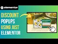 Create Wordpress Discount Popups In Elementor Without Plugins