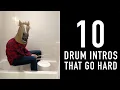 10 Drum Intros That Go Hard For No Reason Bucket Drum Edition