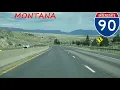 Interstate 90 - Montana eastbound FULL LENGTH