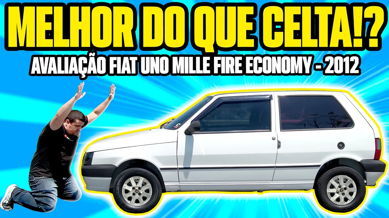 FIAT UNO MILLE: A LENDA! O CARRO MAIS AMADO do BRASIL! (Avaliação)
