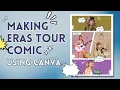 Taylor Swift The Eras Tour Canva Aesthetic Poster Easy Fan Edits - Comic Style