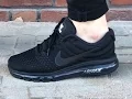 Nike Air Max 2017 triple black 849560-004 Sneakersenzo