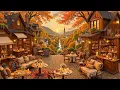 Download Lagu Relaxing Fall Morning at Cozy Coffee Shop Ambience 🍂 Smooth Jazz Instrumental Music for Good Mood