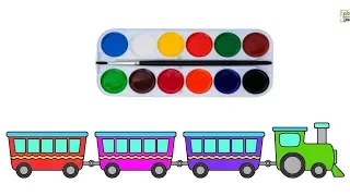 Train Coloring Pages - Coloring Pages for Kids