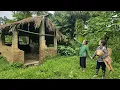 Download Lagu Homeless girl helps an 80-year-old woman - Starting a new life in an abandoned house