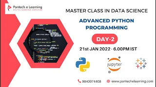Day 2 - Advanced Python 30 Days Free Master Class on Data Science Analytics