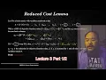 IMSE881 Lecture 3 Part 1 - Reduce Cost Lemma