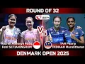 Download Lagu Rachel Allessya Febi SETIANINGRUM vs TAN Pearly THINAAH Muralitharan | Denmark Open 2025 Badminton
