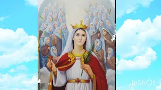 نسجد بسم الثالوث الرب الاله الواحد    السلام للسمائين في بادئ النهار ملايكه وقديسين وصفوا بالأطهار   دندنها