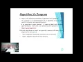 Algorithm Vs Program different types of Algorithms 6-Apr-2021 Please see description