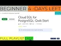Cloud SQL for PostgreSQL Qwik Start