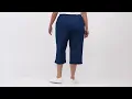 Alfred Dunner Denim Capri Women s 9610