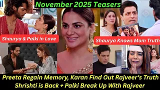 this is fate november 2025 teasers preeta regain memory karan learns rajveer is his son