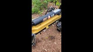 County Line 25 Ton Log splitter Oil change Kohler 6 5 engine