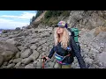 THIS Was NOT Your AVERAGE WALK ON THE BEACH Backpacking Olympic National Park Washington