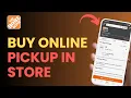 How to Use Home Depot Buy Online Pick Up In Store