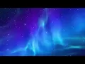 Aurora borealis night sky screensaver ethereal cosmic galaxy projector light effect background