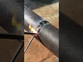easy trick to welding large holes in thin pipes
