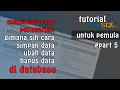 Database Tutorial MySQL Select Insert Update and Delete Data Part 5