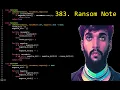 383 Ransom note 3 solutions Leetcode