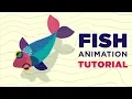 How to Animate Fish in After Effects Tutorial - Motion Graphics Tutorial