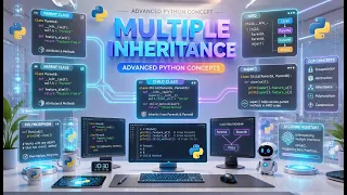 Multiple Inheritance in Python Python Advanced Concepts Complete OOP Tutorial with Examples