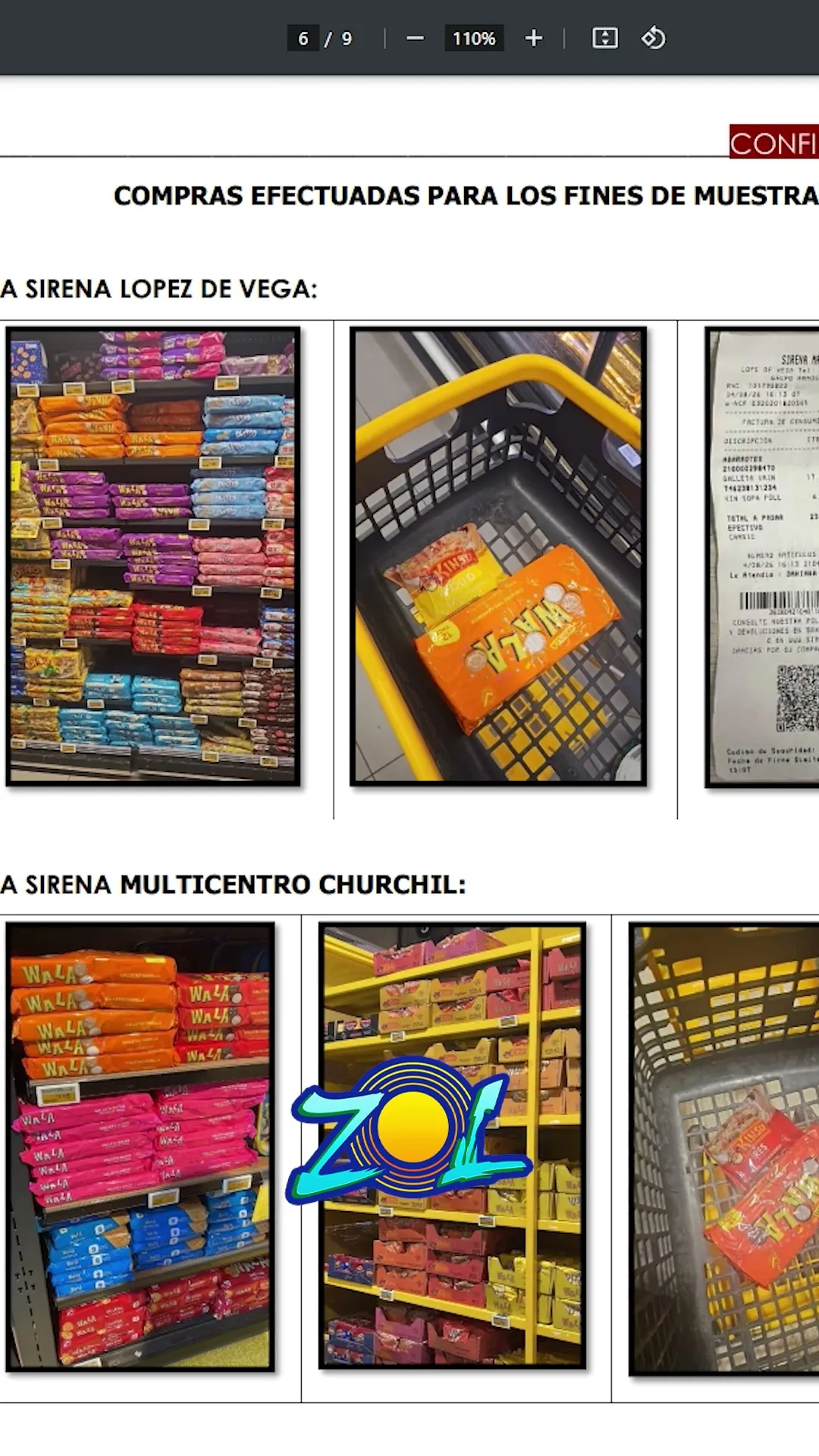PRODUCTOS SIN REGISTRO SANITARIO VENDIDOS EN SUPERMERCADOS DOMINICANOS
