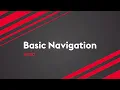 Basic Navigation - piplanning app Lesson