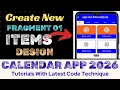 - Design CardView Button in Fragment layout in android studio