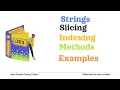Python String in Telegu Indexing slicing Python data structures Python Tutorial in Telugu