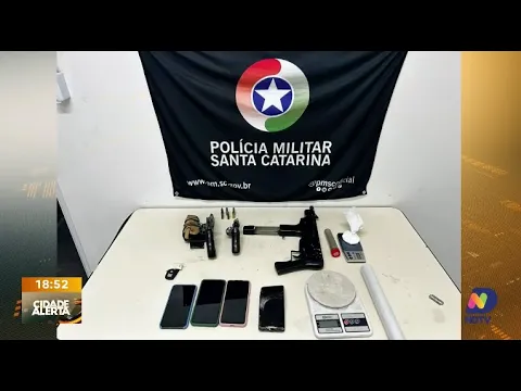 Roubo de carro de luxo em Gaspar termina com prisão de criminosos