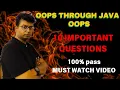 object oriented program through java important questions oops object oriented program through java