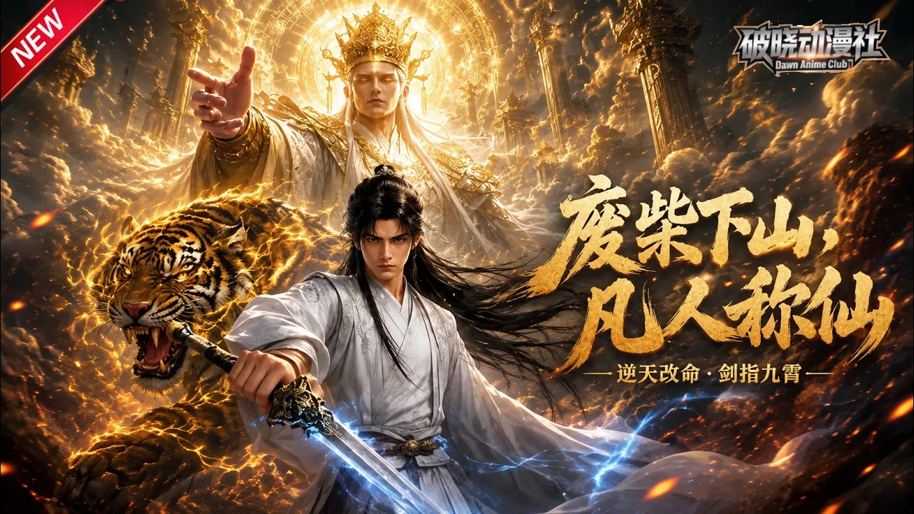 废柴下山,凡人称仙