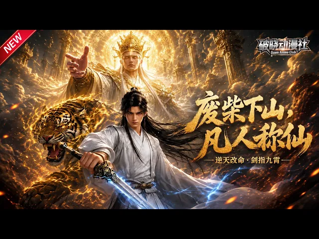 废柴下山,凡人称仙