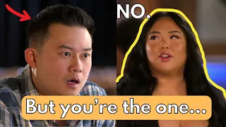 asian guy begs women to love him love is blind season 9