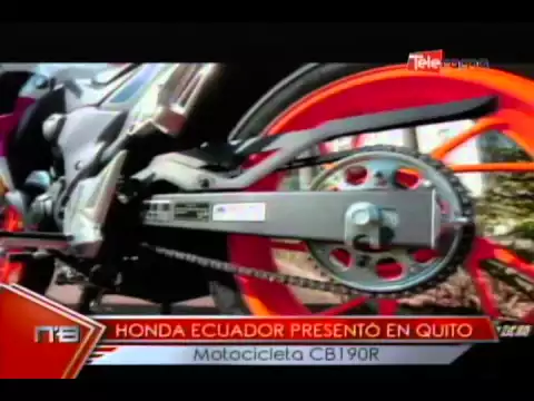 Honda Ecuador presentó en Quito motocicleta CB190R