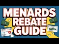 How to Submit a Menards Rebate - Online Rebate Form Guide