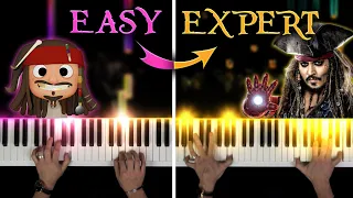 Pirates Of The Caribbean EASY To EXPERT But 