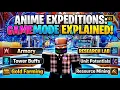 Expedition game mode Explained in Anime Expeditions Simplest and Quickest Beginner s Guide
