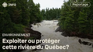 Un projet de barrage hydroélectrique menace la rivière Kipawa au Témiscamingue | La semaine verte