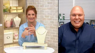 Artisan Crafted by Robert Manse Sterling Silver Bead Gemstone Necklace on QVC