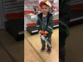 Download Lagu Chance Gets his first Chainsaw!