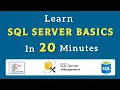 Learn Basic SQL Business Intelligence For Beginners SQL Server Tutorial For Beginners