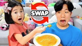Kid pretends to be a parent for Uncle
